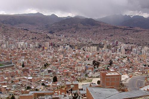 La Paz, msto v kotli