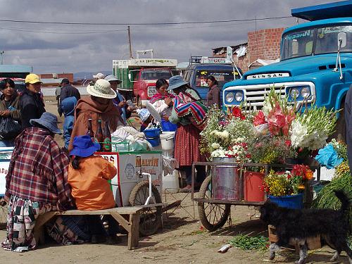Poulin trh na El Alto