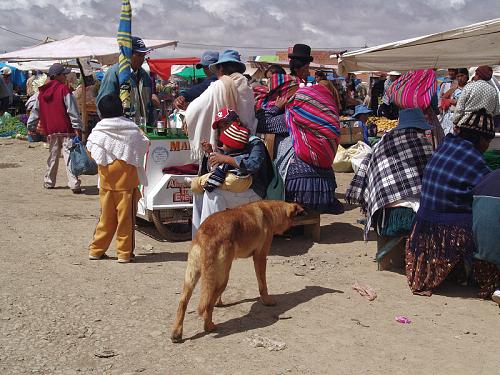 Poulin trh na El Alto